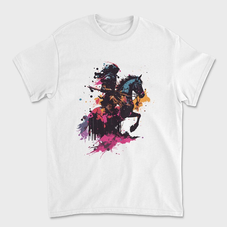 Colorful Horse, Унисекс Мъжка Тениска