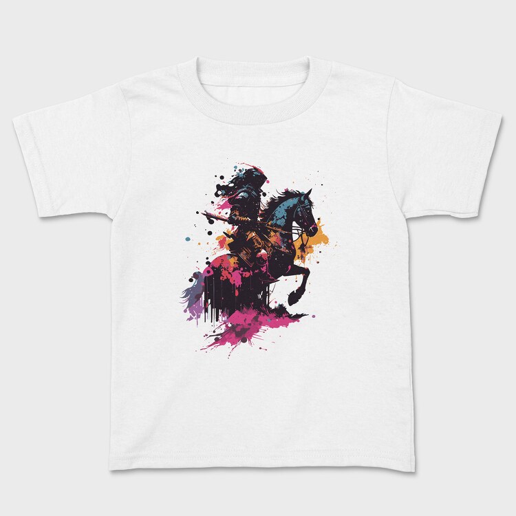 Colorful Horse, Kids' T-Shirt