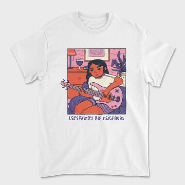 Comfy Chill Girl 3, Unisex Men's T-Shirt