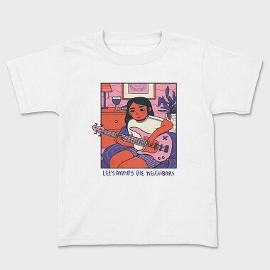 Comfy Chill Girl 3, Kids' T-Shirt
