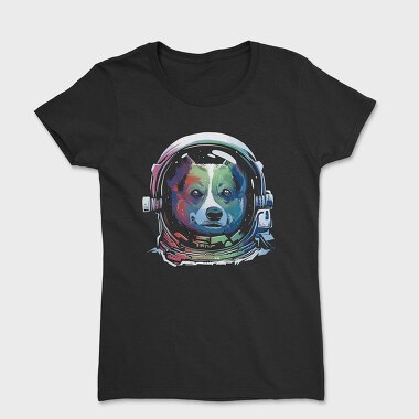 Corgi Space Rainbow, Women's T-Shirt