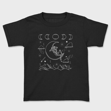 Cottage Skeleton, Kids' T-Shirt