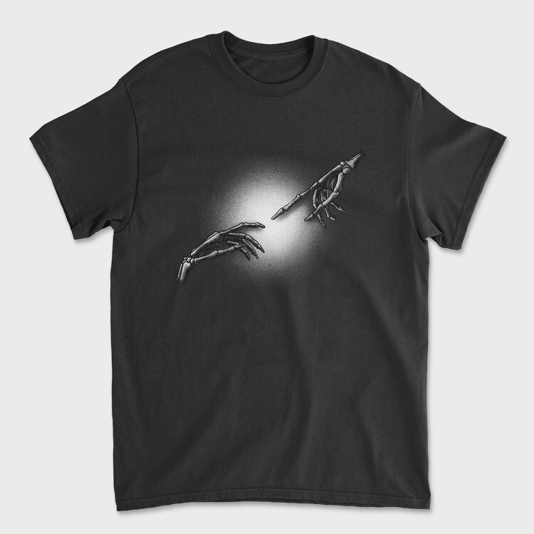 Creation Skeleton Hands, Унисекс Мъжка Тениска