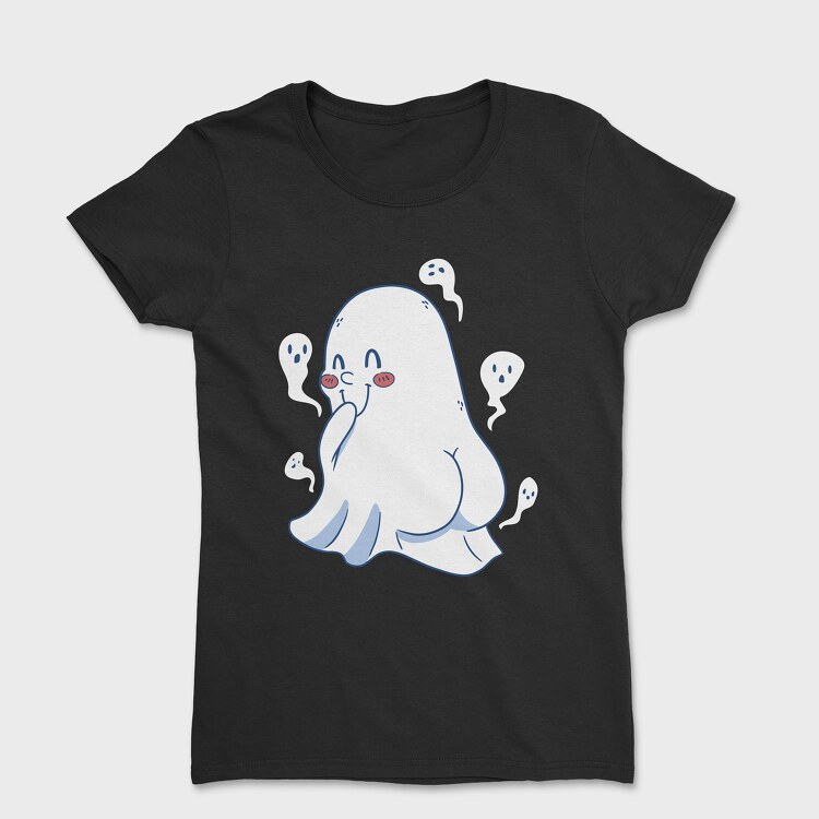 Cute Ghost, Дамска Тениска