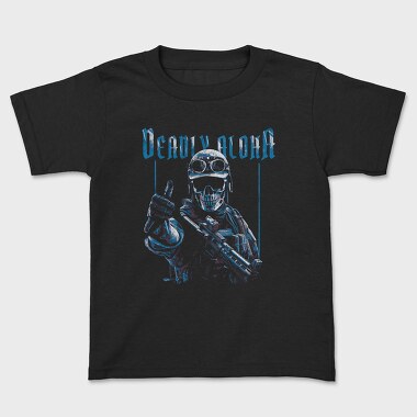 Deadly Aloha, Kids' T-Shirt