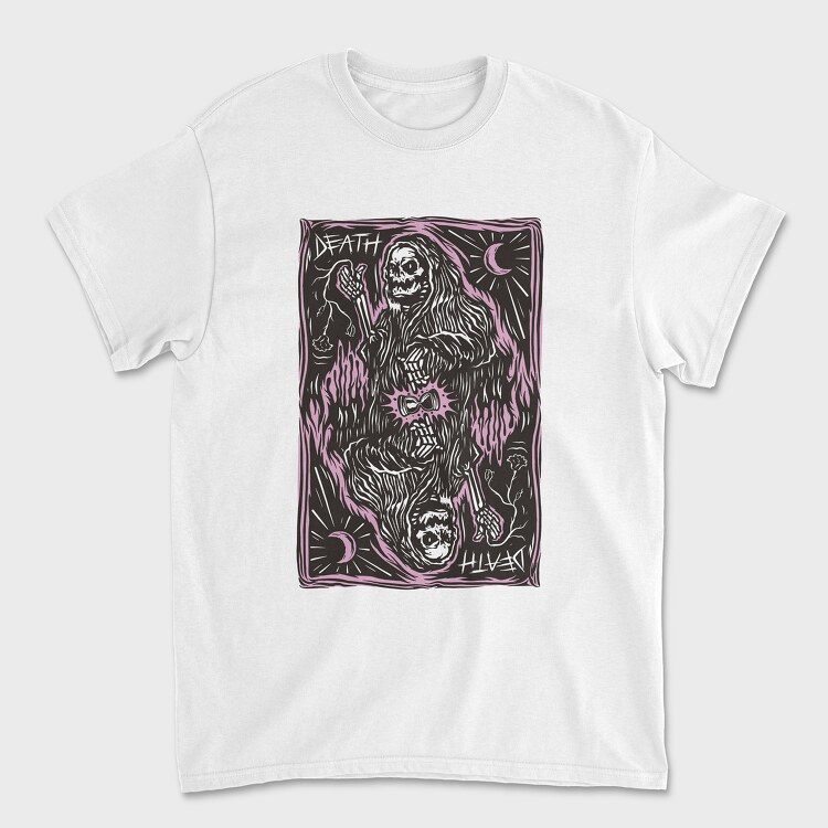 Death Card, Unisex Men's T-Shirt