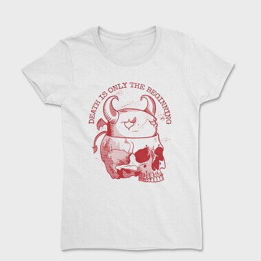 Death Is Only the Beginning Red, Women's T-Shirt