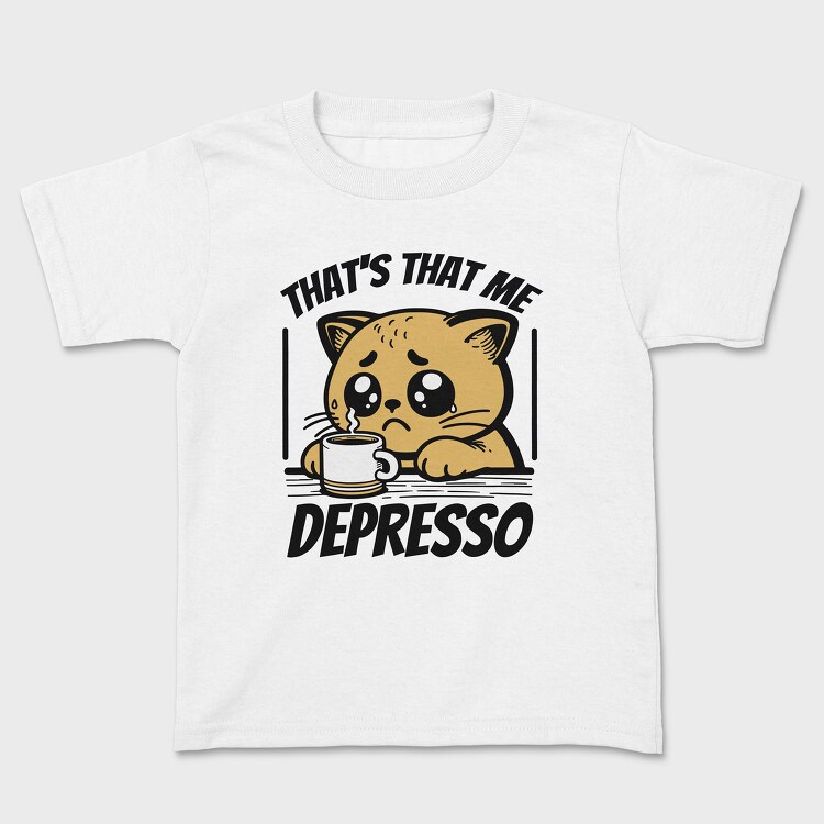 Depresso Cat, Детска Тениска