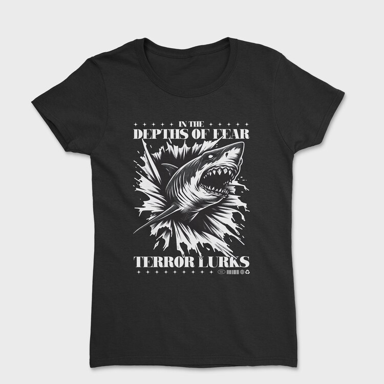 Depths of Fear, Women's T-Shirt