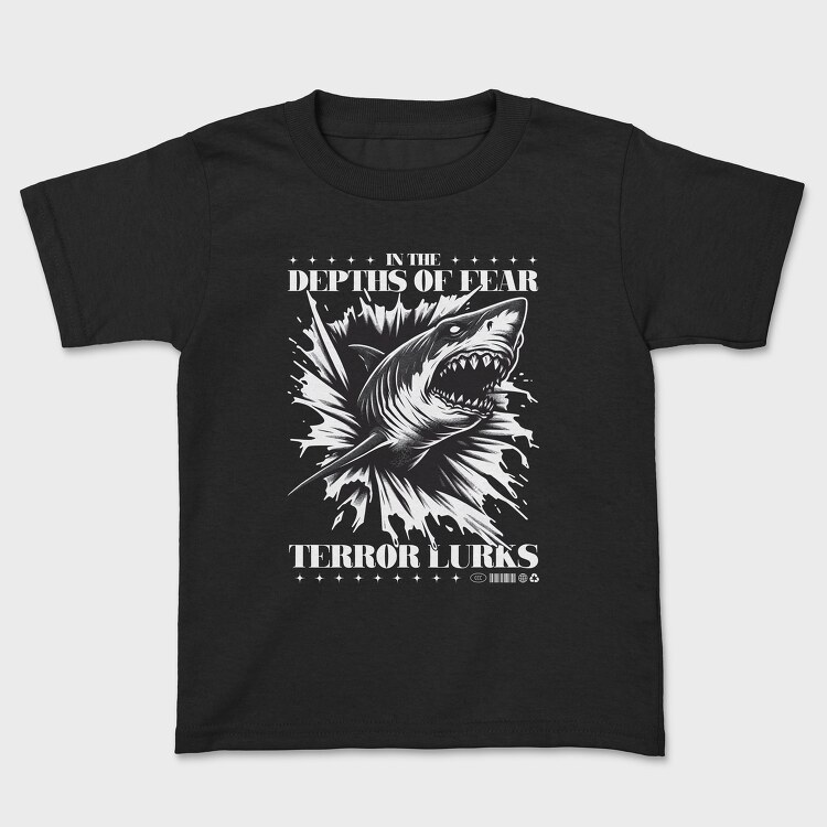 Depths of Fear, Kids' T-Shirt