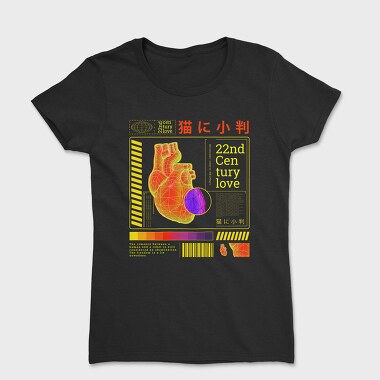 Digital Heart Robot, Women's T-Shirt