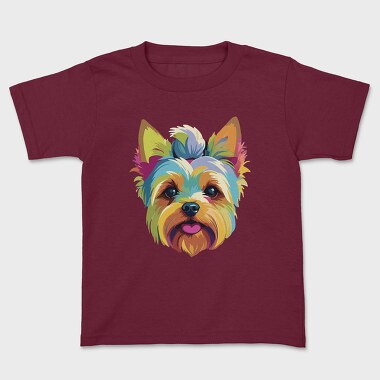 Dog Colorful, Kids' T-Shirt