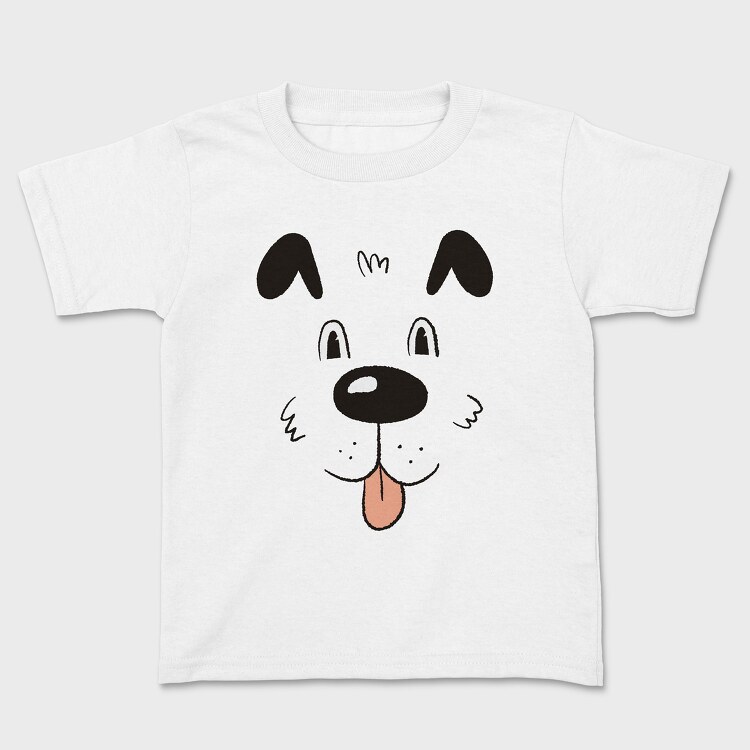 Dog Face, Kids' T-Shirt