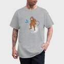 Dogs & Moon, Unisex Men's T-Shirt
