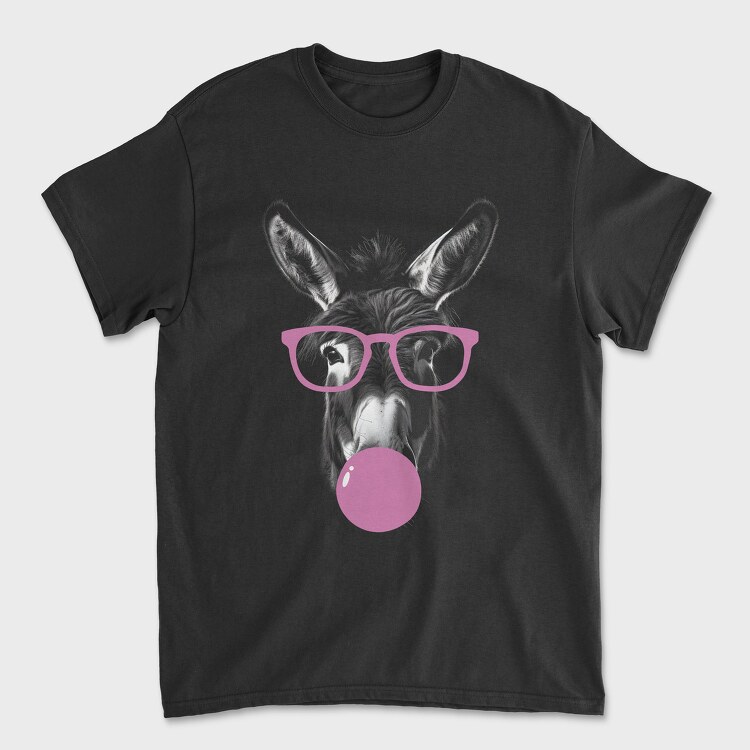 Donkey Monochrome Bubblegum, Унисекс Мъжка Тениска