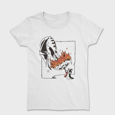 Dragon Wizard Extinguisher, Women's T-Shirt