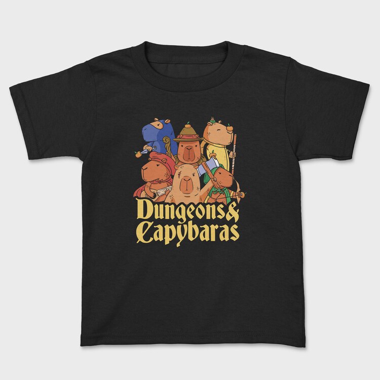 Dungeons and Capybaras, Детска Тениска