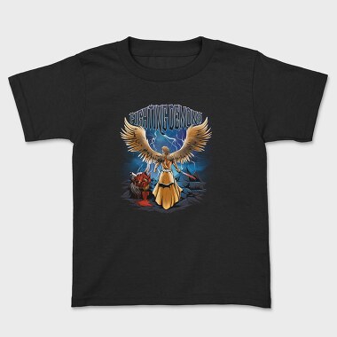 Fighting Demons, Kids' T-Shirt