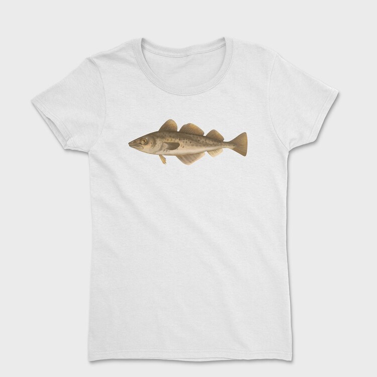 Fish Gadus Morhua, Дамска Тениска