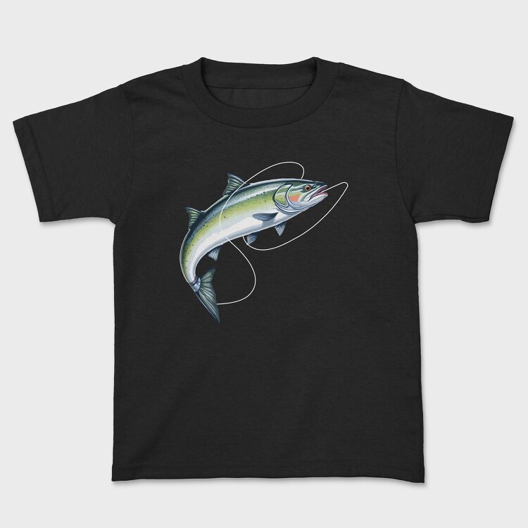Fish Illustration 2, Kids' T-Shirt