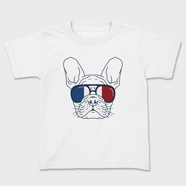 Frenchie Dog, Kids' T-Shirt