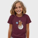 Frog and Mushrooms Vintage, Women's T-Shirt