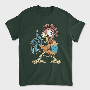 Funny Rooster, Унисекс Мъжка Тениска