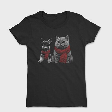 German Shepherd Cat, Women's T-Shirt
