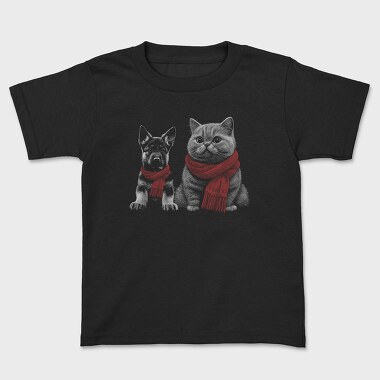 German Shepherd Cat, Kids' T-Shirt
