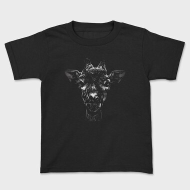 Kids' T-Shirt, Giraffe Portrait