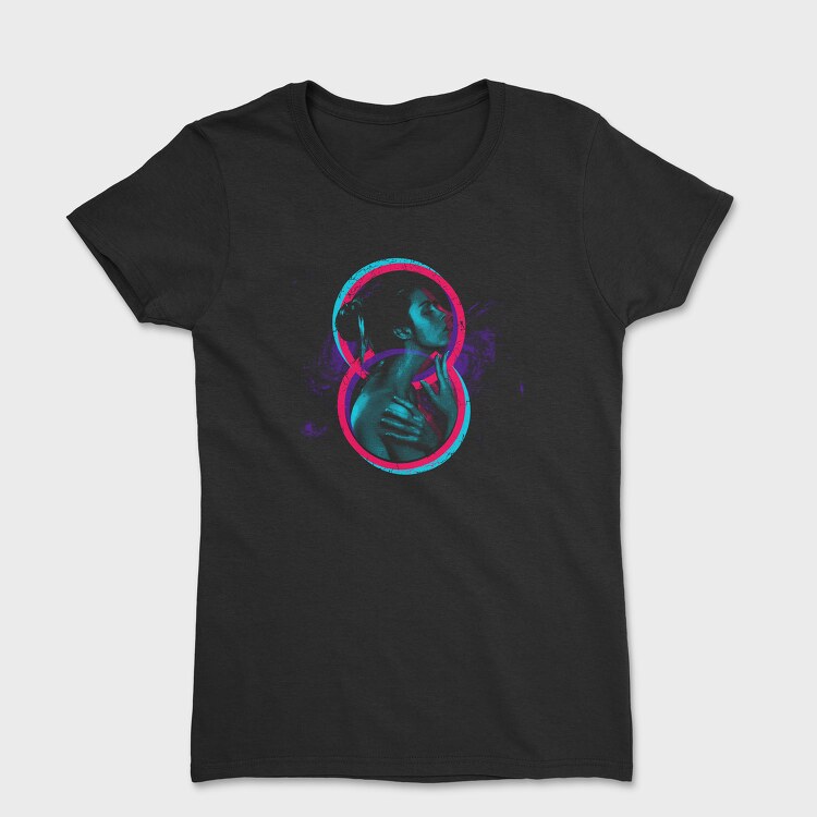 Girl Colorful, Women's T-Shirt