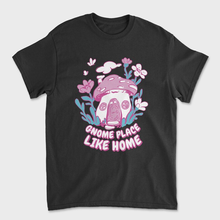 Gnome Like Home, Унисекс Мъжка Тениска