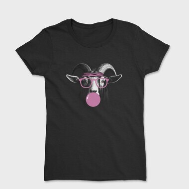 Goat Monochrome Bubblegum, Women's T-Shirt