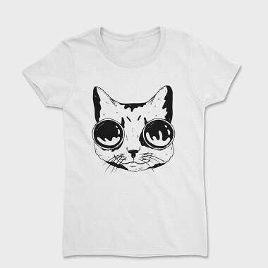 Googles Cat, Women's T-Shirt