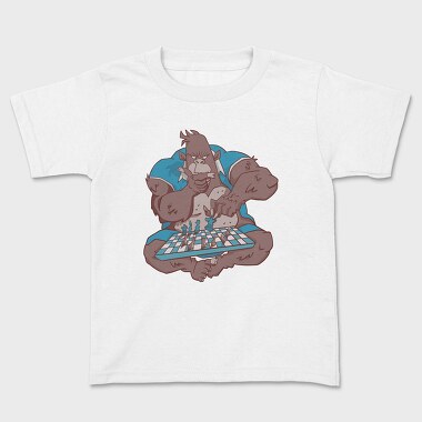 Gorilla Chess, Kids' T-Shirt