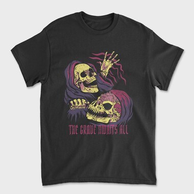 Grave Awaits, Unisex Men's T-Shirt