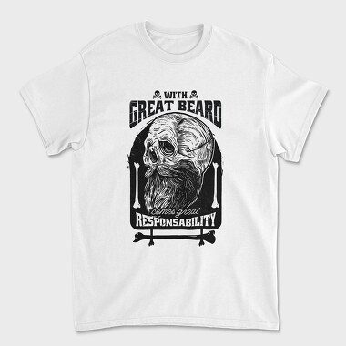 Great Beard, Unisex Men's T-Shirt
