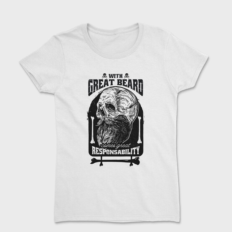 Great Beard, Women's T-Shirt