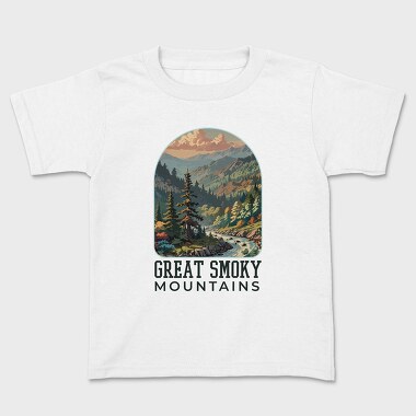 Great Smoky Mountains, Kids' T-Shirt