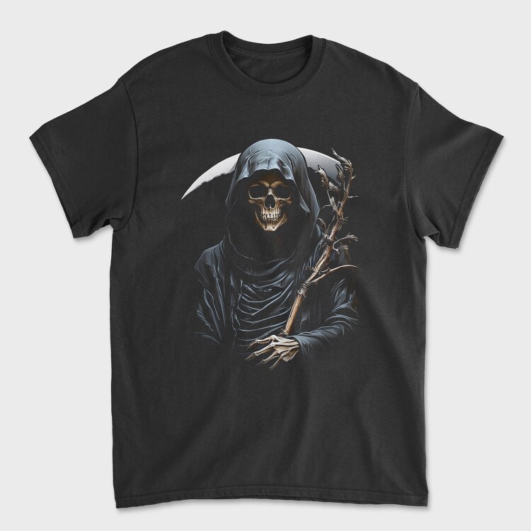Grim Reaper Graphic, Унисекс Мъжка Тениска