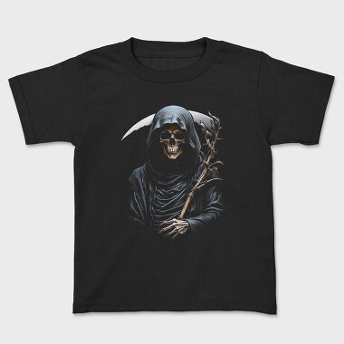 Grim Reaper Graphic, Kids' T-Shirt