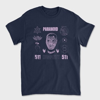 Grounge Paranoid, Unisex Men's T-Shirt