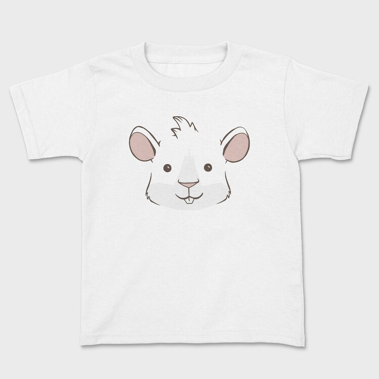 Guinea Pig Face, Kids' T-Shirt