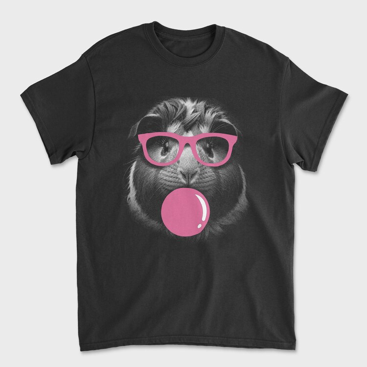 Guineapig Sunglasses Bubblegum Monochrome, Унисекс Мъжка Тениска