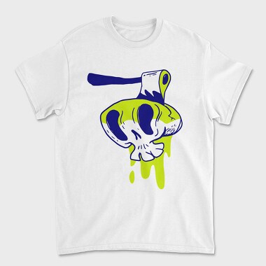Halloween Skull Axe, Unisex Men's T-Shirt