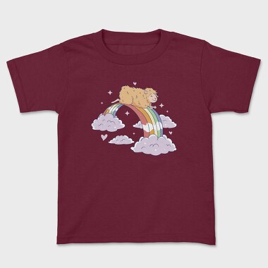 Hamster Rainbow, Kids' T-Shirt