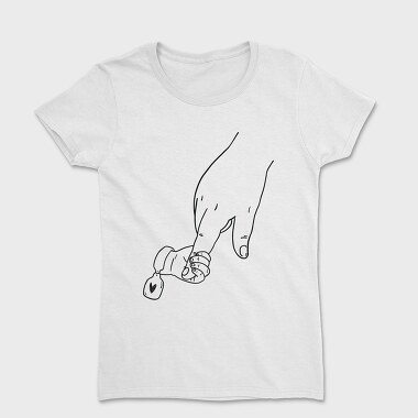 Дамска Тениска, Hands Holding Baby