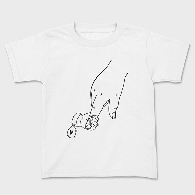 Hands Holding Baby, Kids' T-Shirt