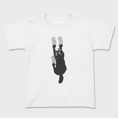 Hanging Cat, Kids' T-Shirt
