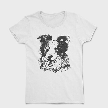 Happy Collie, Women's T-Shirt